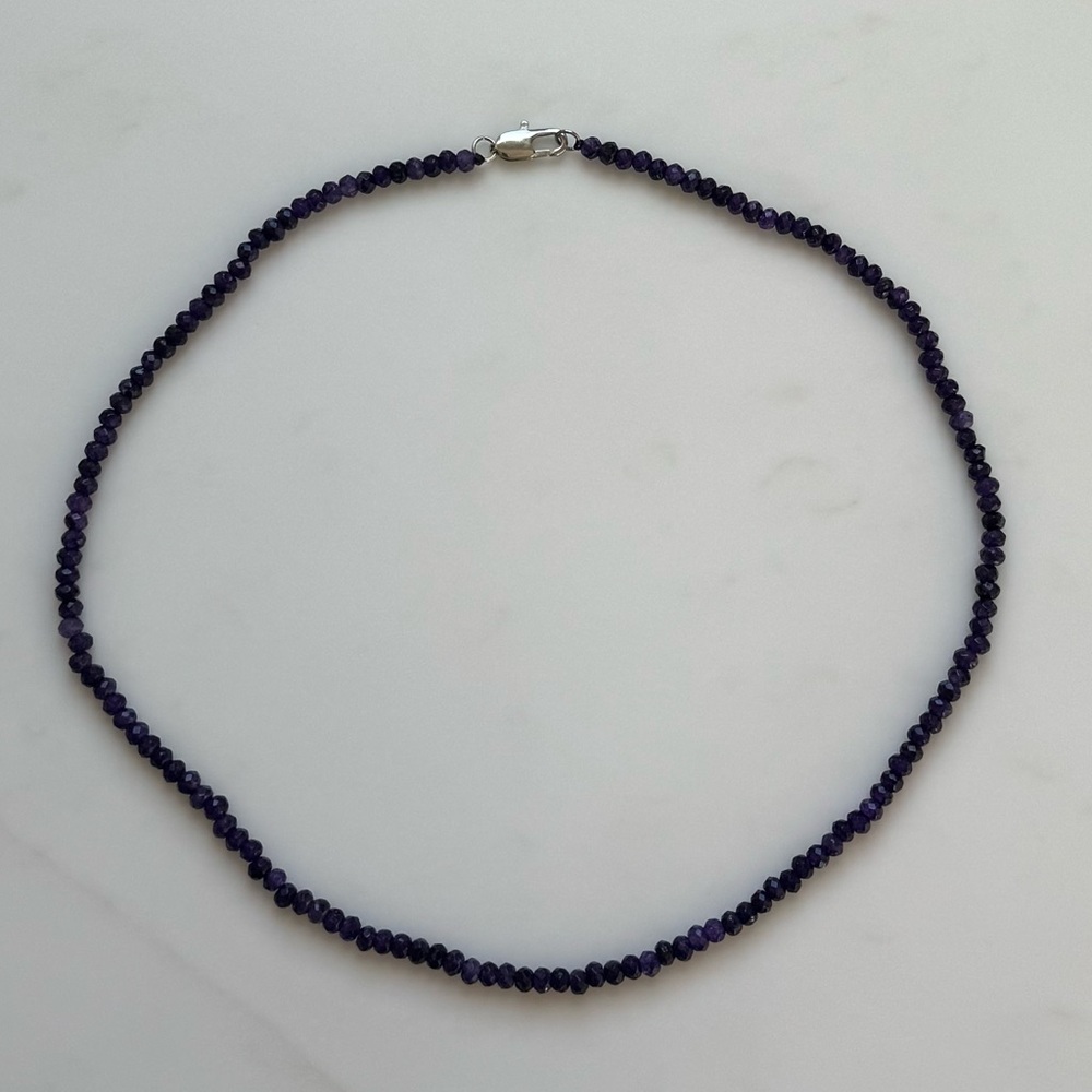 NWOT Tuckernuck Amethyst Necklace - Picture 8 of 8